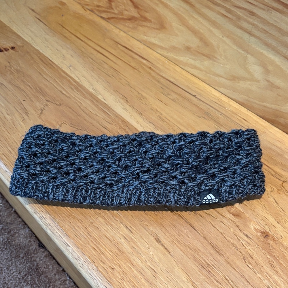 Adidas Charcoal Knit Headband